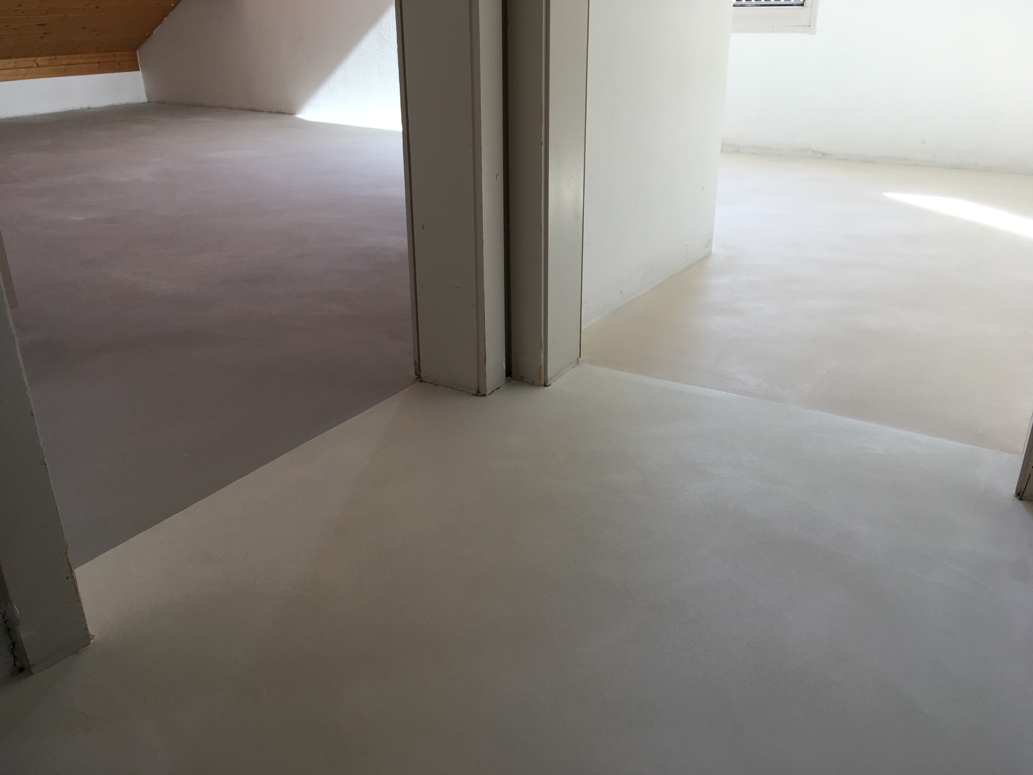Réalisation Bio-Rénovation : Béton ciré à la chaux